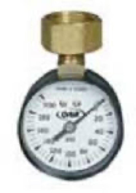 0-200PSI WTR Pres Gauge