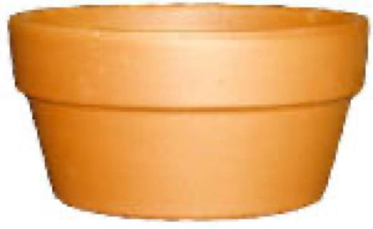 8" Clay Bulb Pan Pot