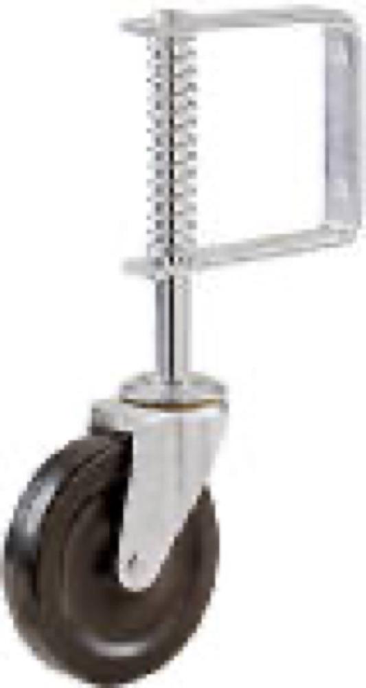 4" Rubb BLK Gate Caster