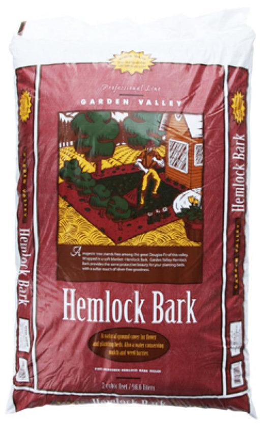 2CUFT Hemlock Mulch