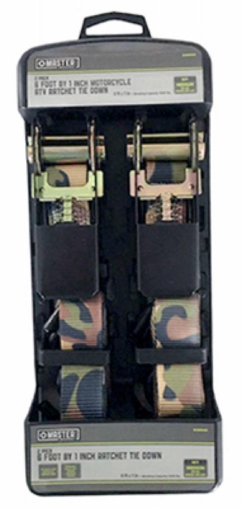 MM 2PK1"x6'ATV Tie Down