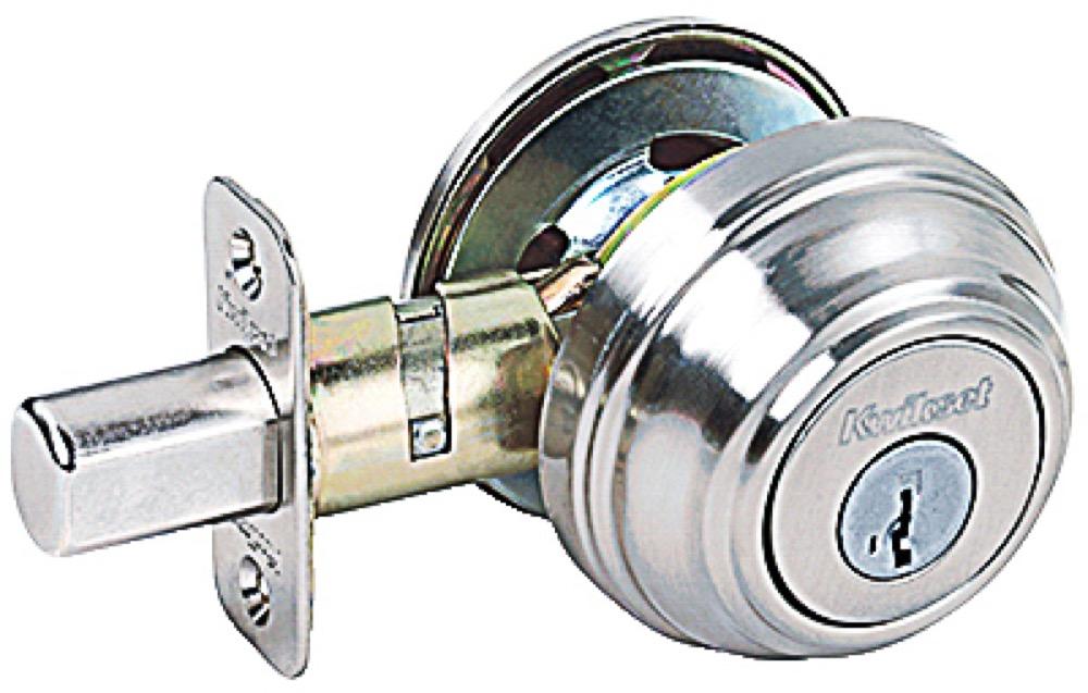 SatNI SGL Cyl Deadbolt