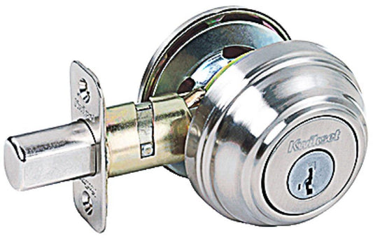 SatNI SGL Cyl Deadbolt