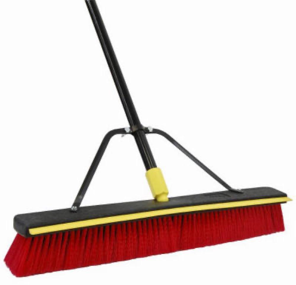 2 In 1 24" Push Broom