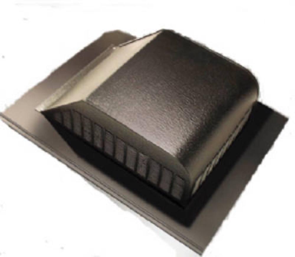 BLK Slant Galv Vent