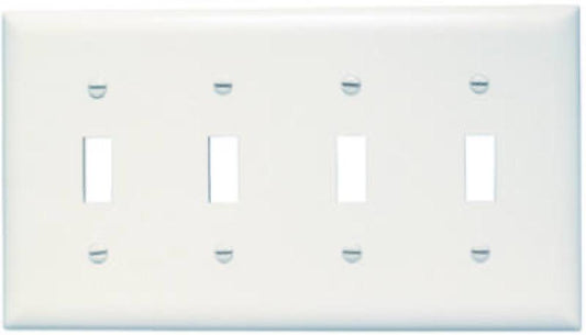 WHT 4G 4TOG Wall Plate