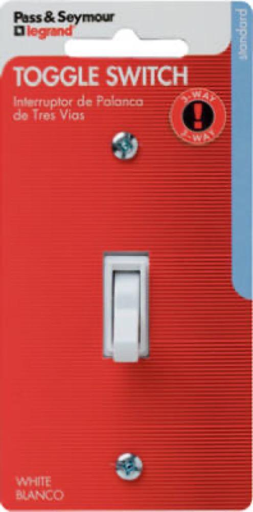 15A WHT 3WY GRND Switch