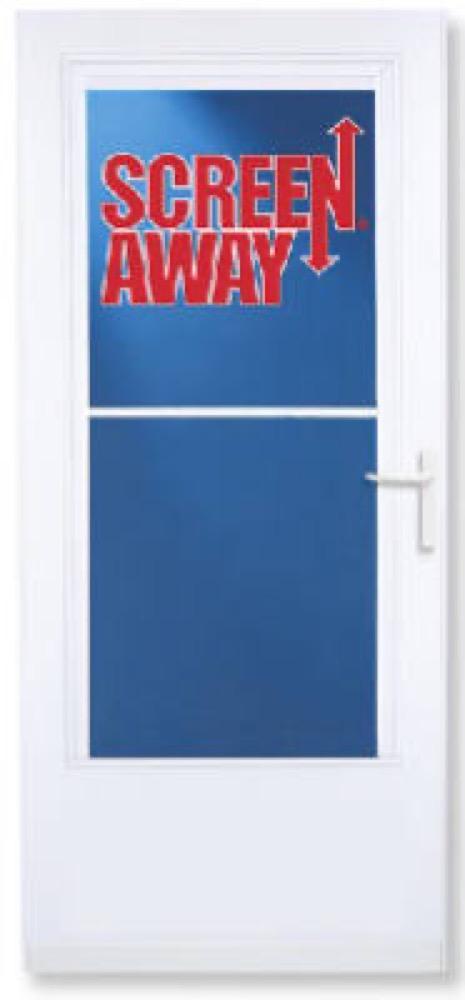 37081 36"WHT Storm Door