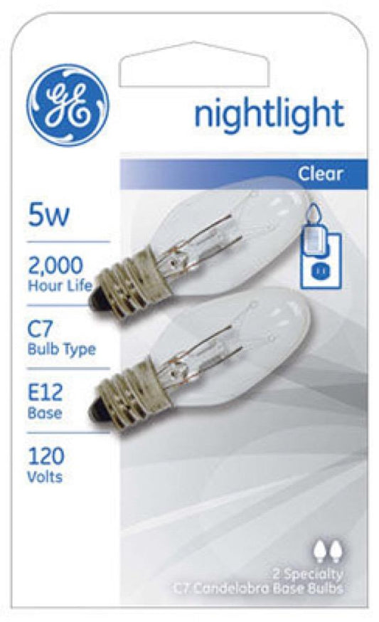 GE2PK 5W CLR Night Bulb