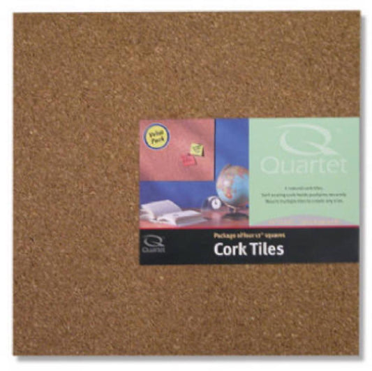 4PK 12x12 LT Cork Tile