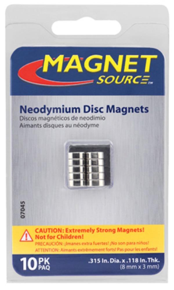 10PK .3x.11 Neo Magnet