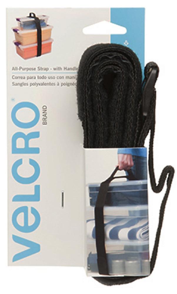 2"x6' BLK Velcro Strap