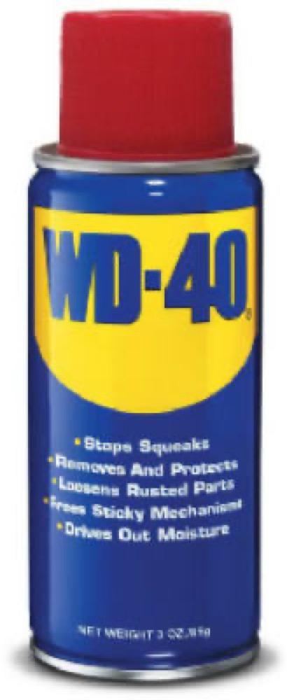 WD40 3OZ Aero Lubricant