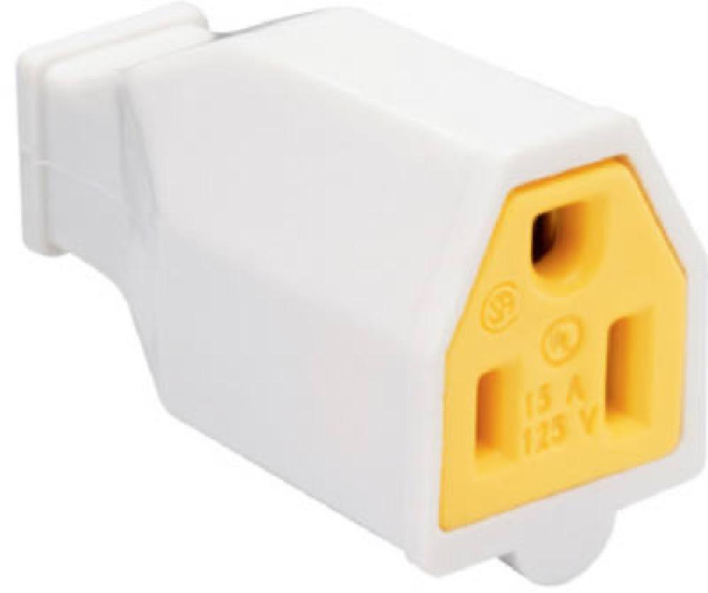 15A 125V WHT Connector