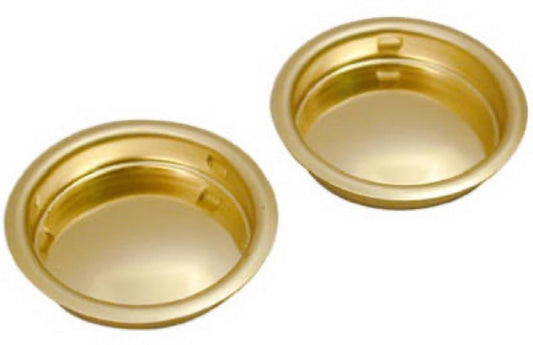 2PK 2-1/8" BRS DR Pull