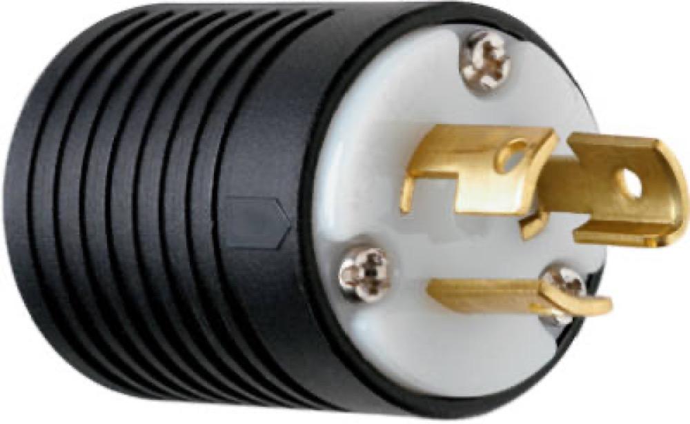 15A 125V BLK/WHT Plug