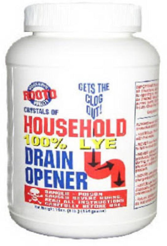 100% Lye Drain Opener