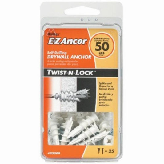 25PK#50 Plas Dry Anchor