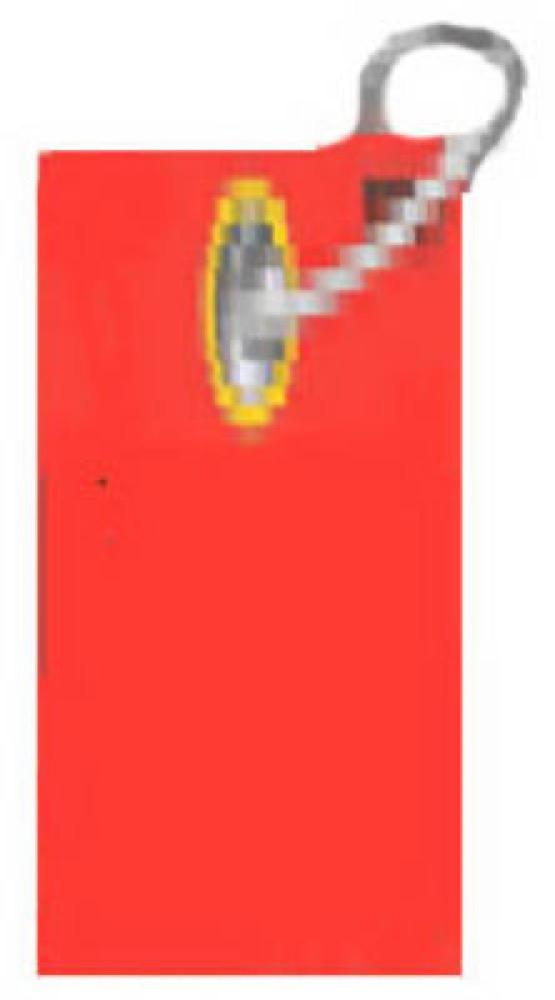 100PK CLR Spiral Ring