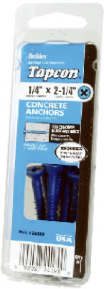 8PK3/16x2-3/4Con Anchor