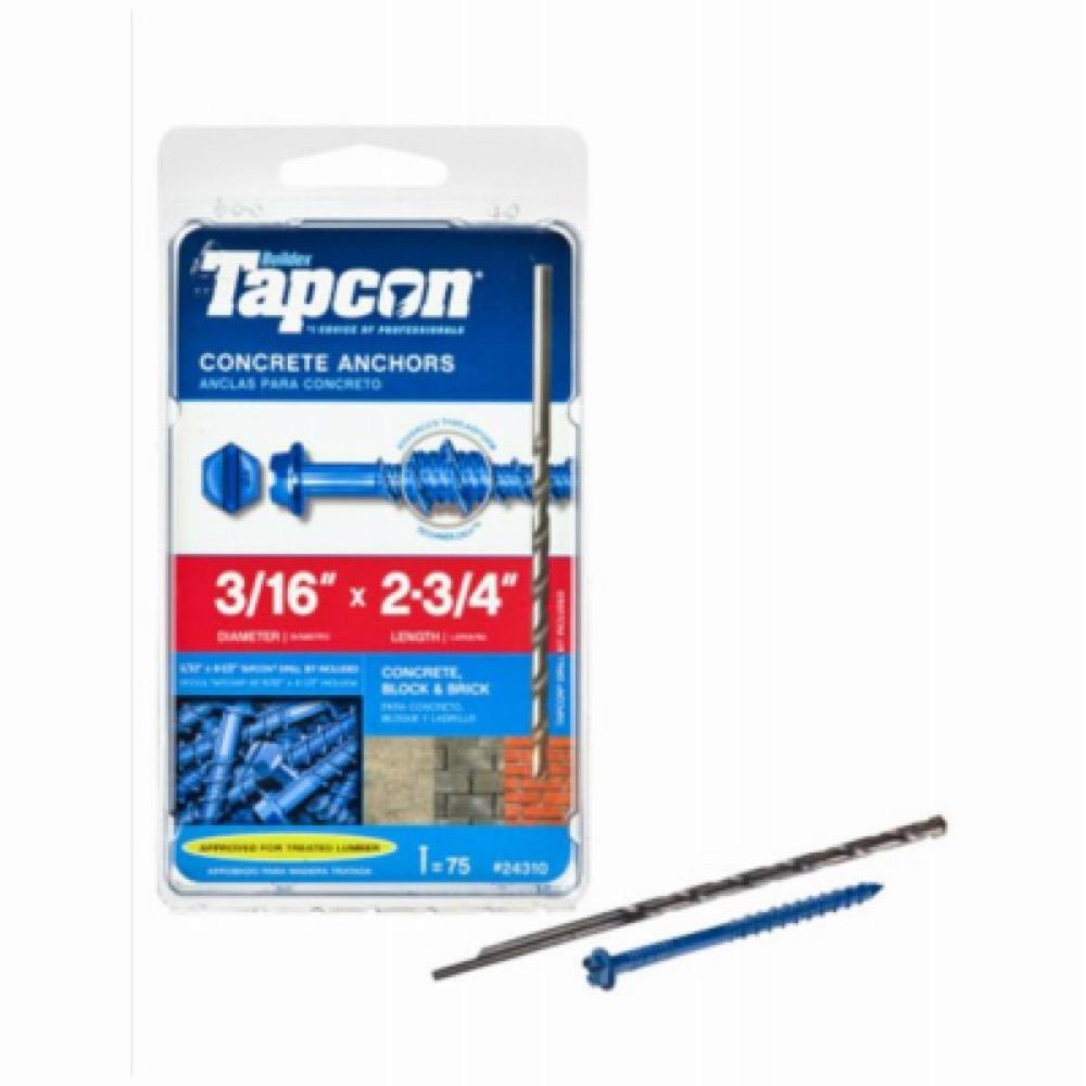 75PK 3/16x2-3/4 Anchor