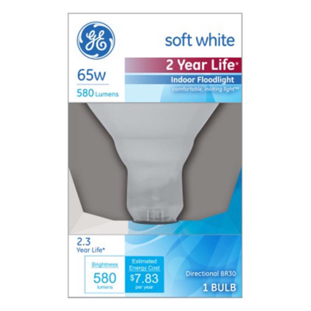GE 65W Spot Bulb