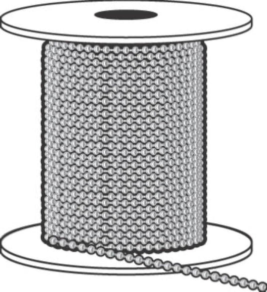 100' #3 ALU Ball Chain