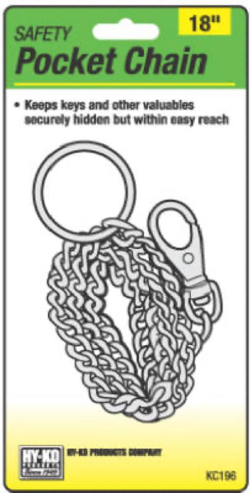18" Safe Pock Chain