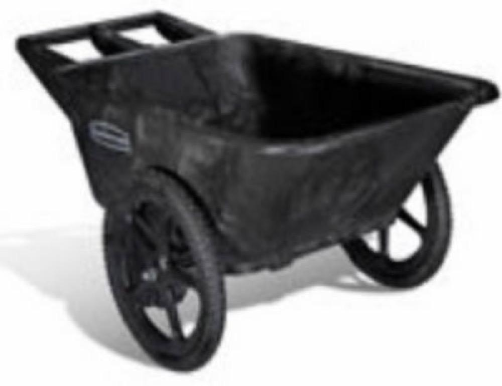 7.5CUFT BLK HD WHL Cart