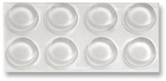 8PC 1/2" Adhes Bumper