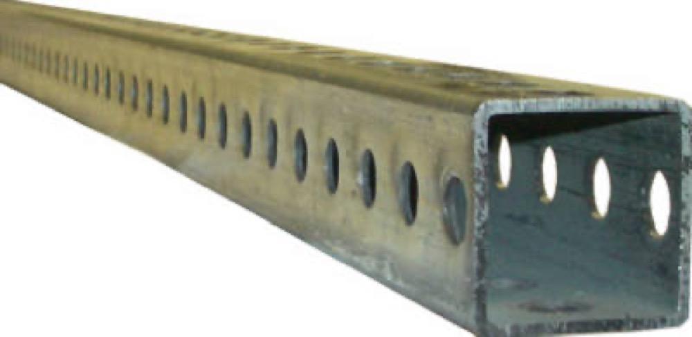 1x1x72 Tele Perf Tube