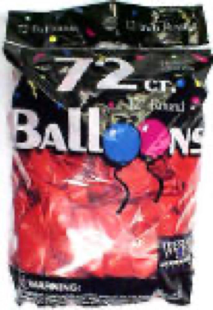 72CT RED Helium Balloon