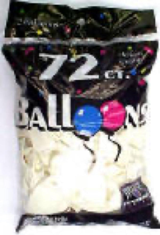 72CT WHT Helium Balloon