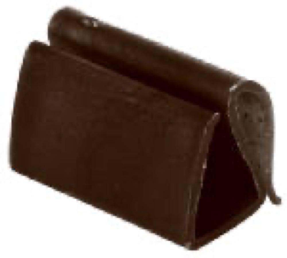 4PK BLK Plas RetainClip