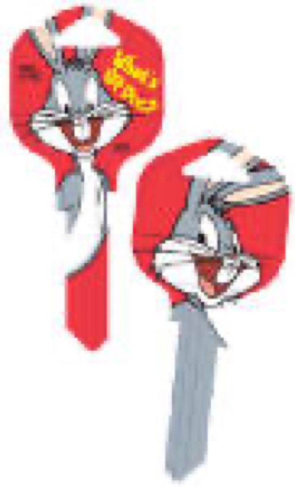 KW1 RED Bugs Keyblank