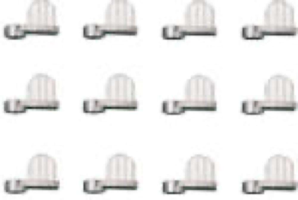 4PK Mil Diecas Scr Clip