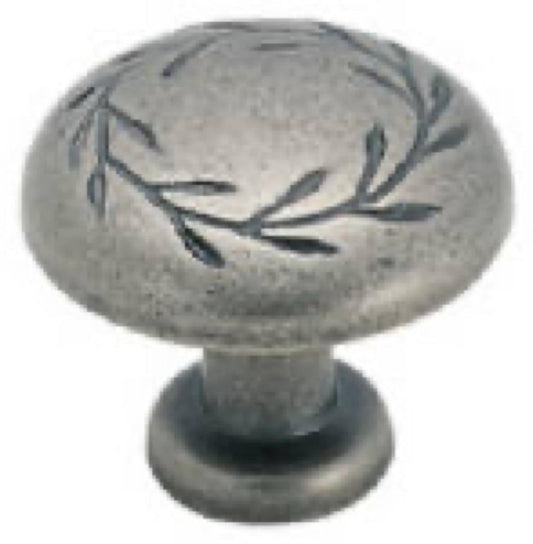 1-1/4" NI Leaf Knob