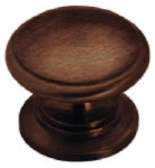 1-1/4" BRZ BRS Knob