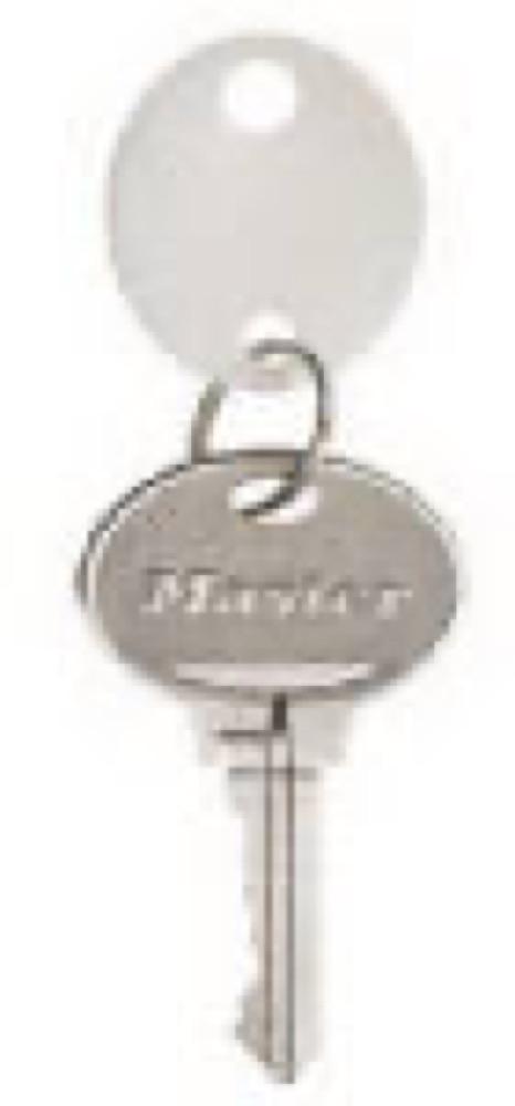 20PK WHT Plas Key Tag