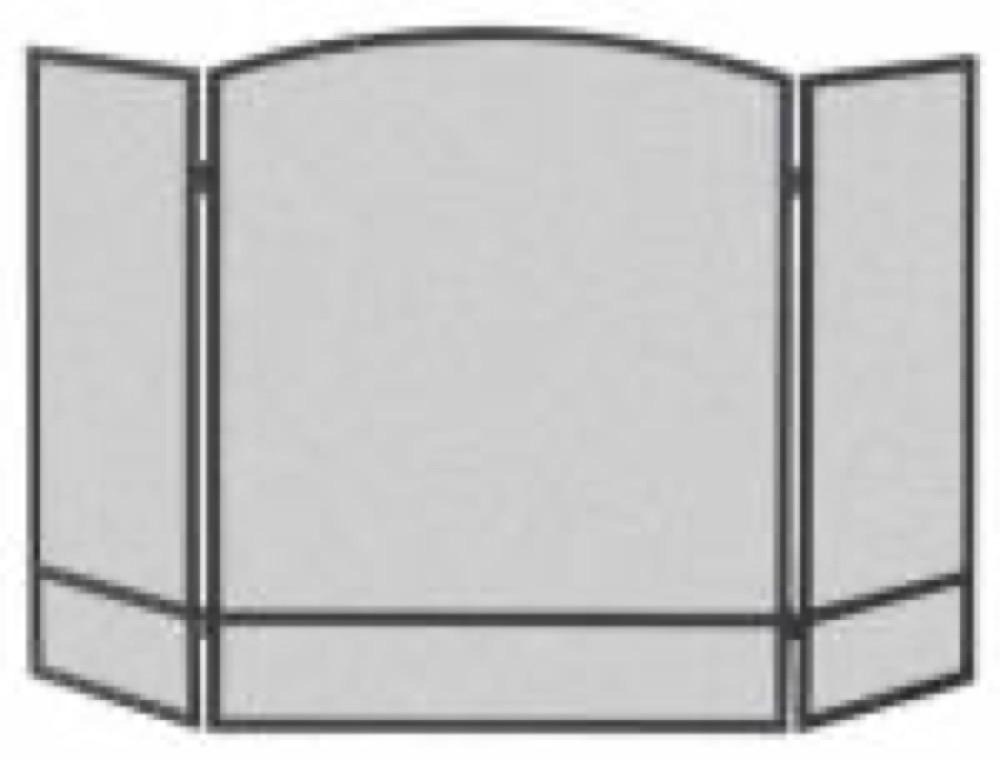 3Panel FireplaceScreen