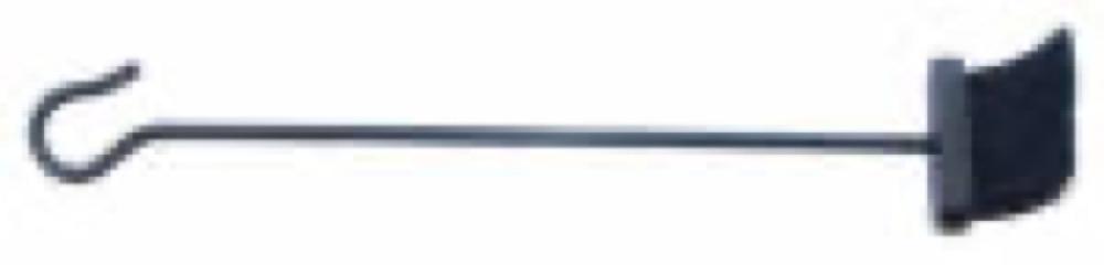 30" BLK Fireplace Brush