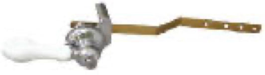 CHR/WHT Toil Tank Lever