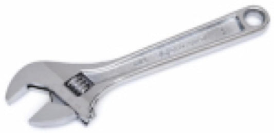 6" CHR ADJ Wrench