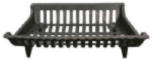 18" BLK Cast Iron Grate