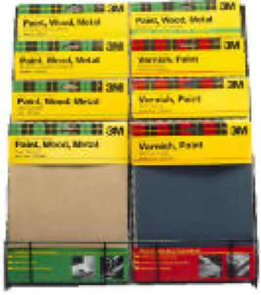 3M Abrasives Wire Rack