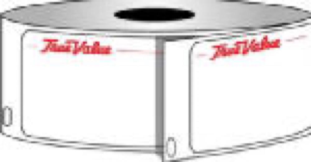 10PK 2x1.12DymoTV Label