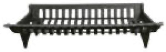 30" BLK Cast Iron Grate