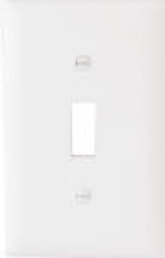 10PK WHT 1G Wall Plate