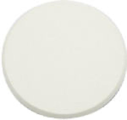 5" WHT RND Wall Bumper