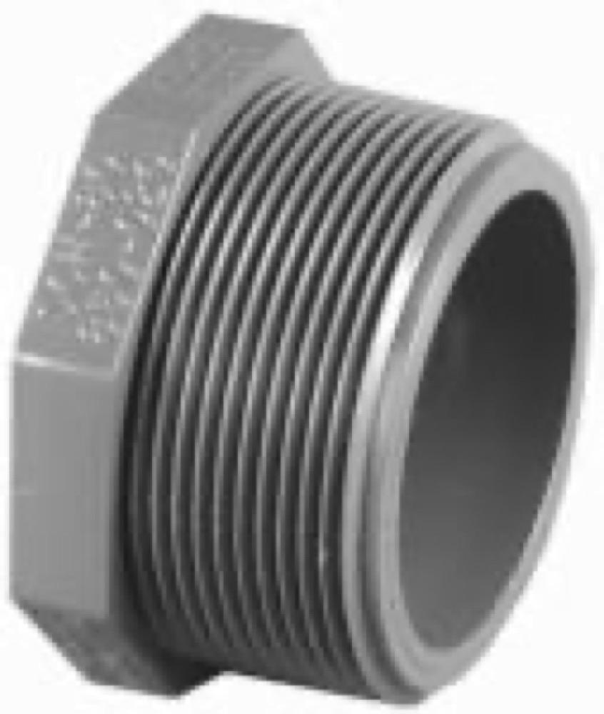 1/2" PVC SCH80 MPT Plug